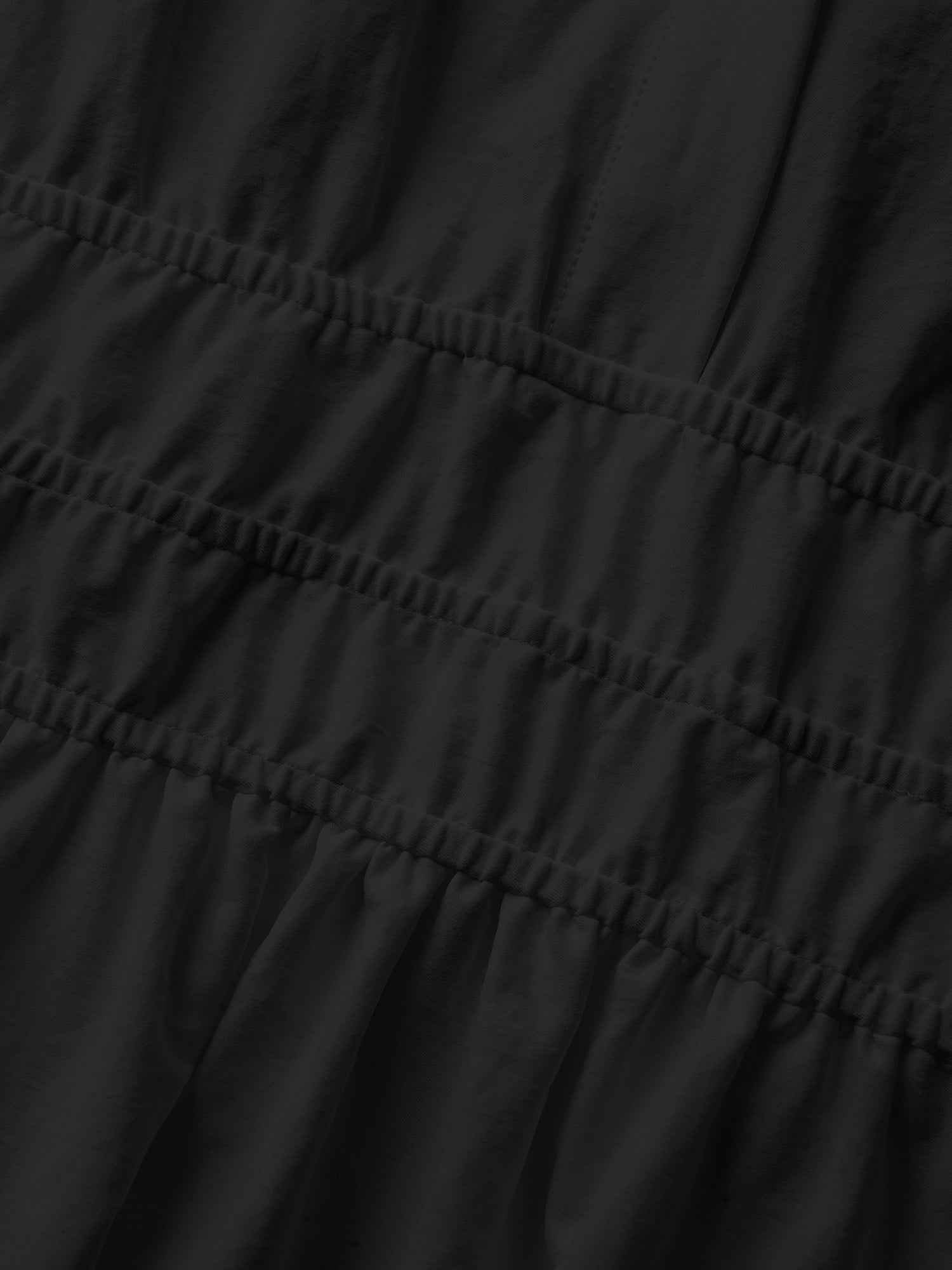 Midfield Tiered Midi Shirt Dress