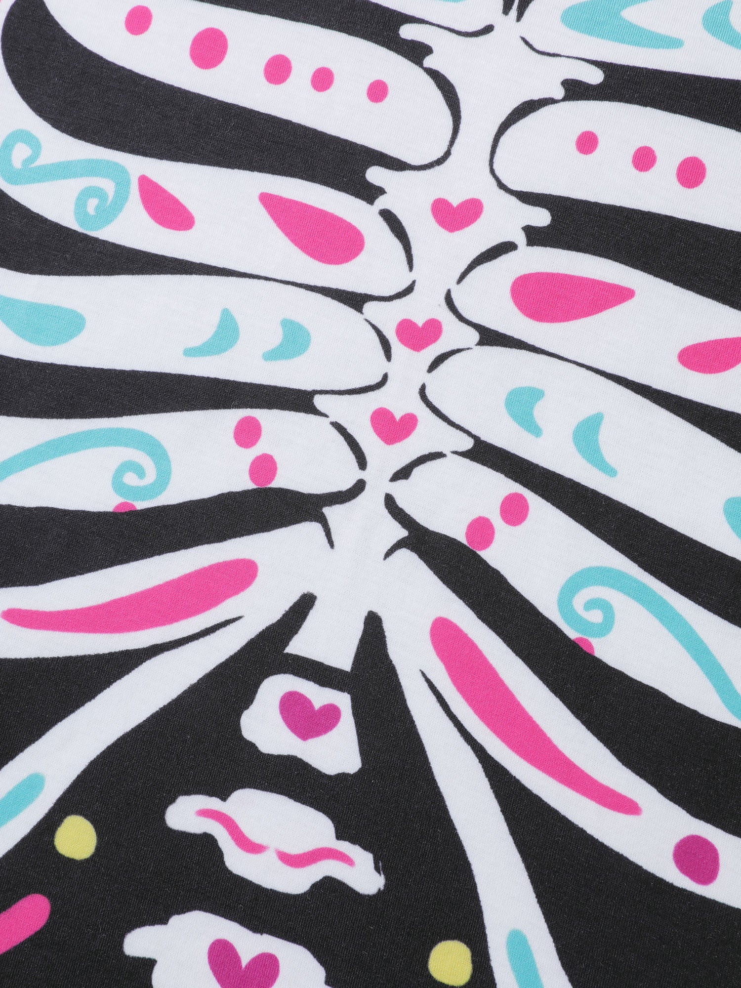 Party Skeleton Print Knit Halloween T-Shirt