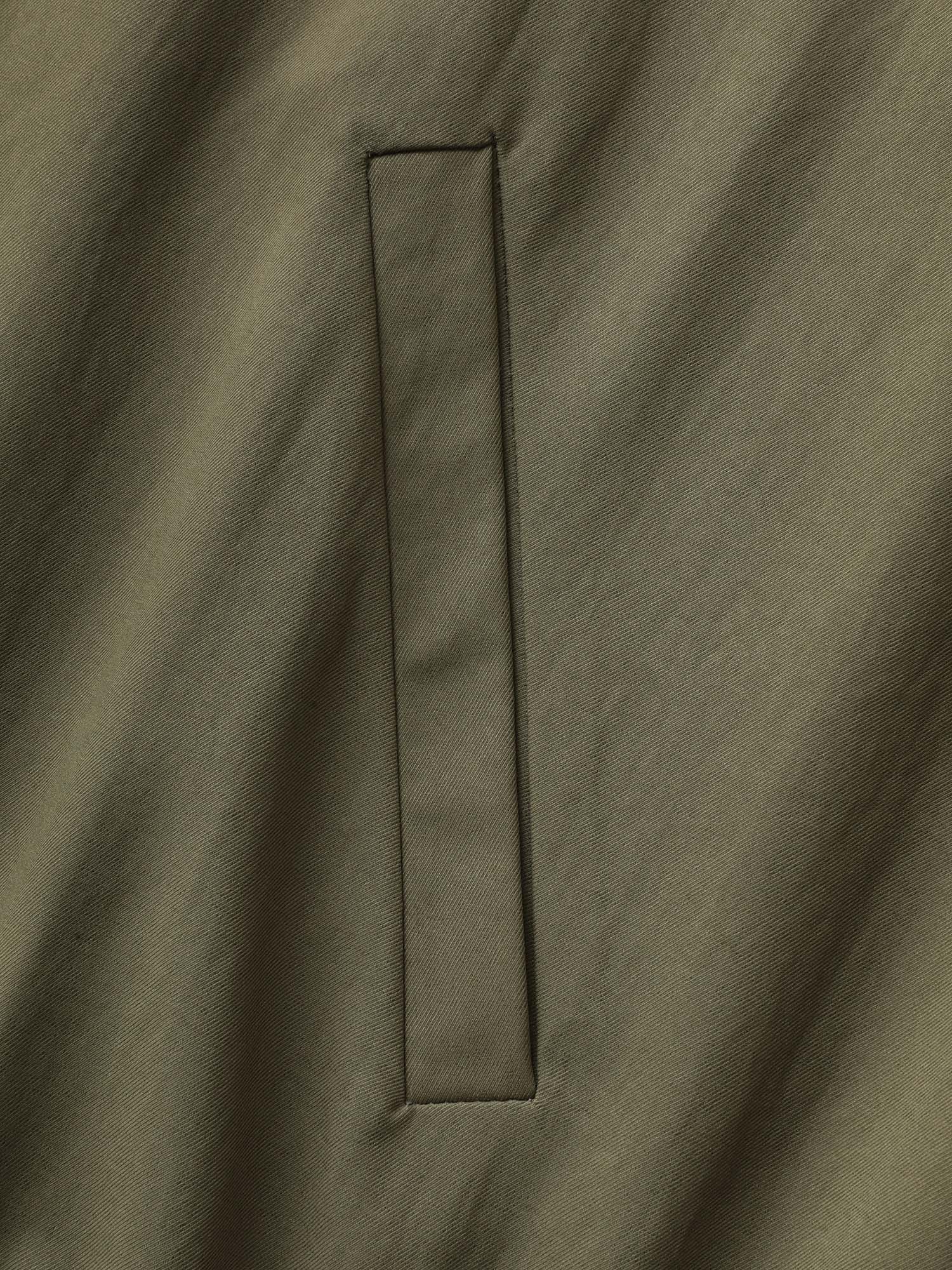 Elastic Adjustable Hem Pockets Jacket