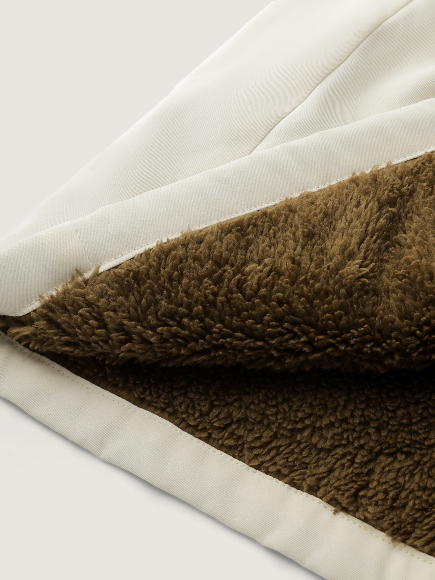 Fur Collar Adjustable Drawstring Quilted Jacket