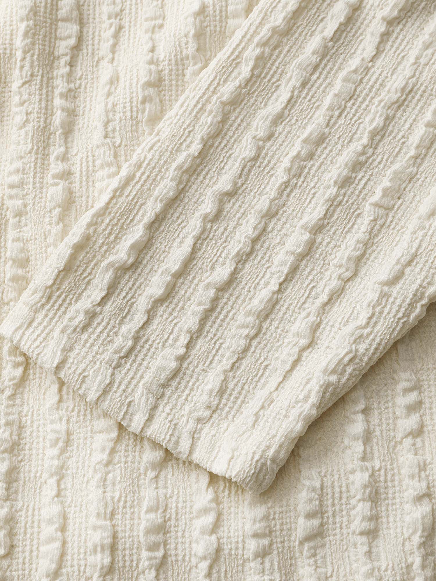 Textured Waist-Tie Stretchy Midi Dress