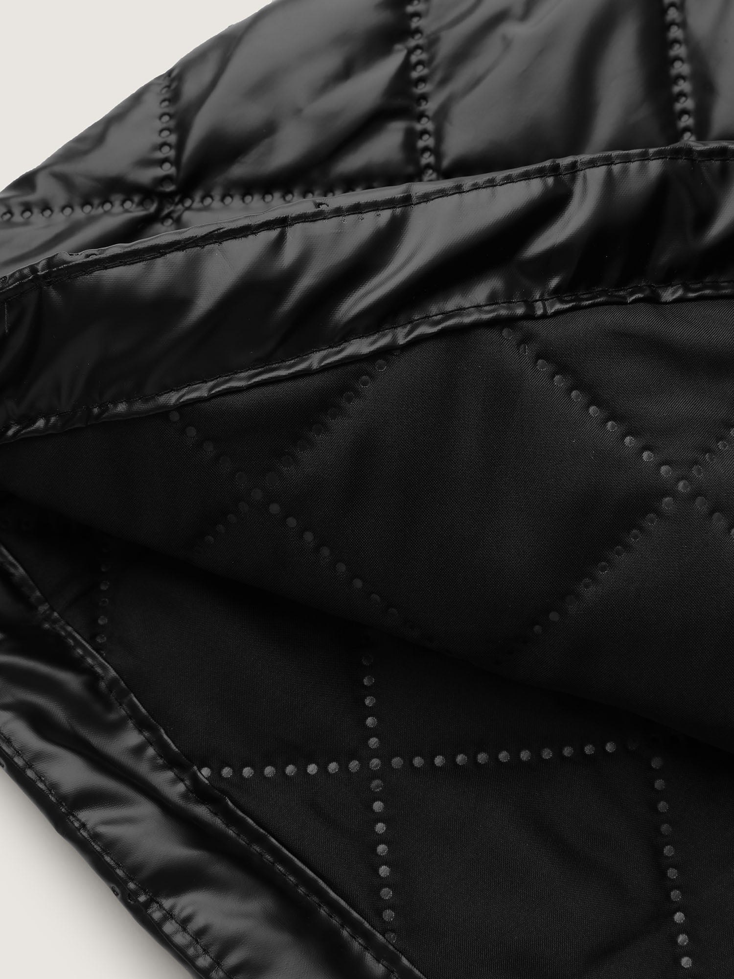 Quilted Cotton Waist-Tie Vest