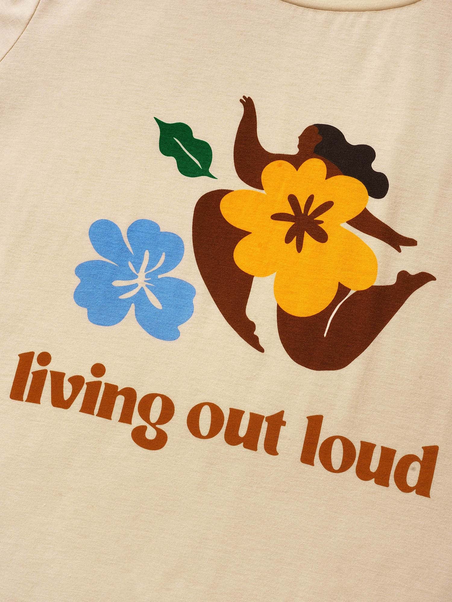 Body Positive Slogan Print Round Neck T-shirt