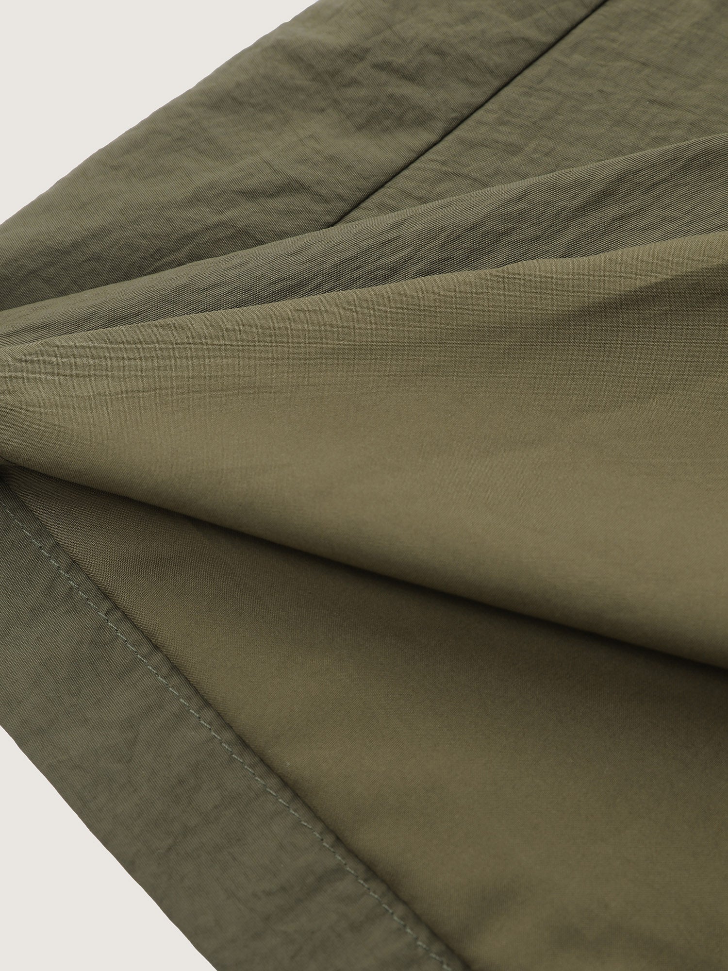 Drawstring Waist Pockets Hooded Coat