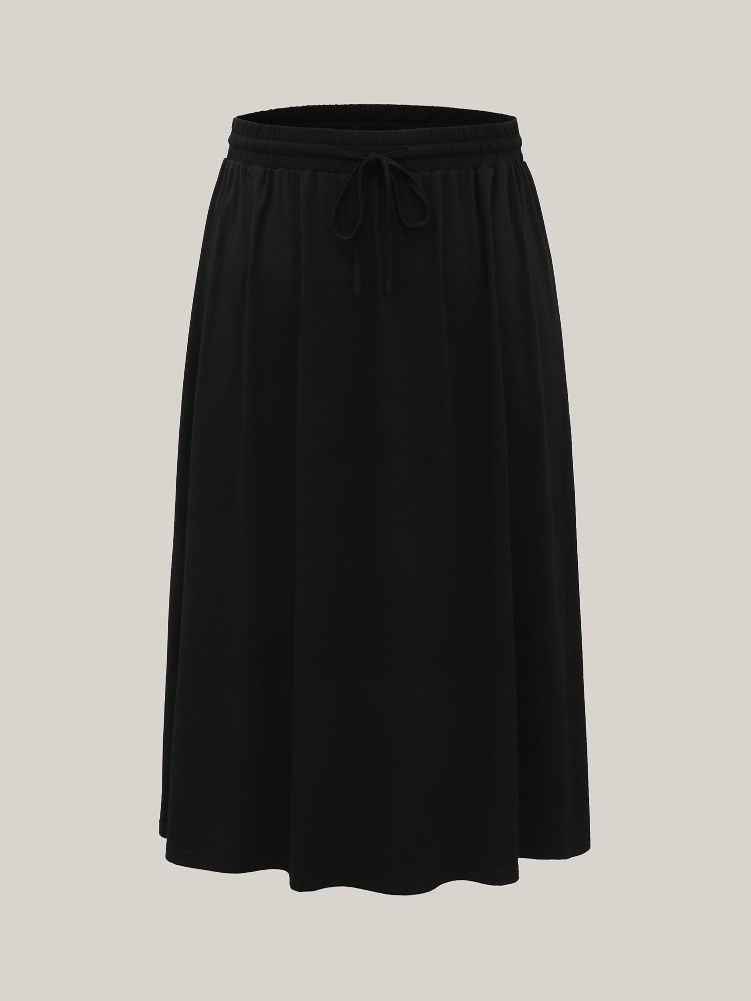 Supersoft Waist-Tie A-Line Maxi Skirt